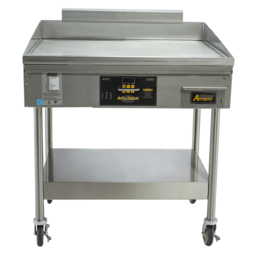 AccuTemp PGF1201A3650-S2 AccuSteam™ Griddle Includes Stand With Casters LP Gas