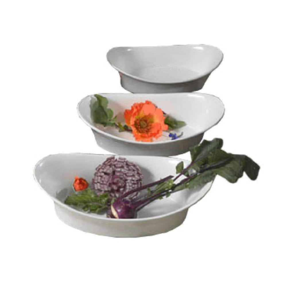 Bon Chef 9928BLKSPKLD Au Gratin 6" X 11-1/2" X 3-1/2" Sandstone Black Speckled