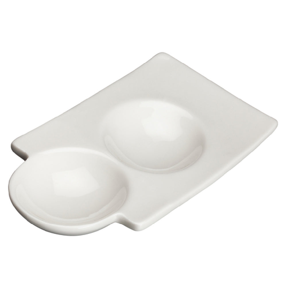 Winco WDP017-106 Duo Dish 2 Oz. OA 6"L