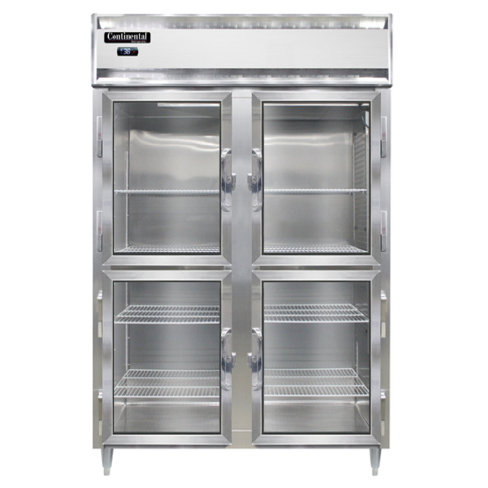 Continental Refrigerator D2RNGDHD Designer Line Refrigerator Reach-in Two-section