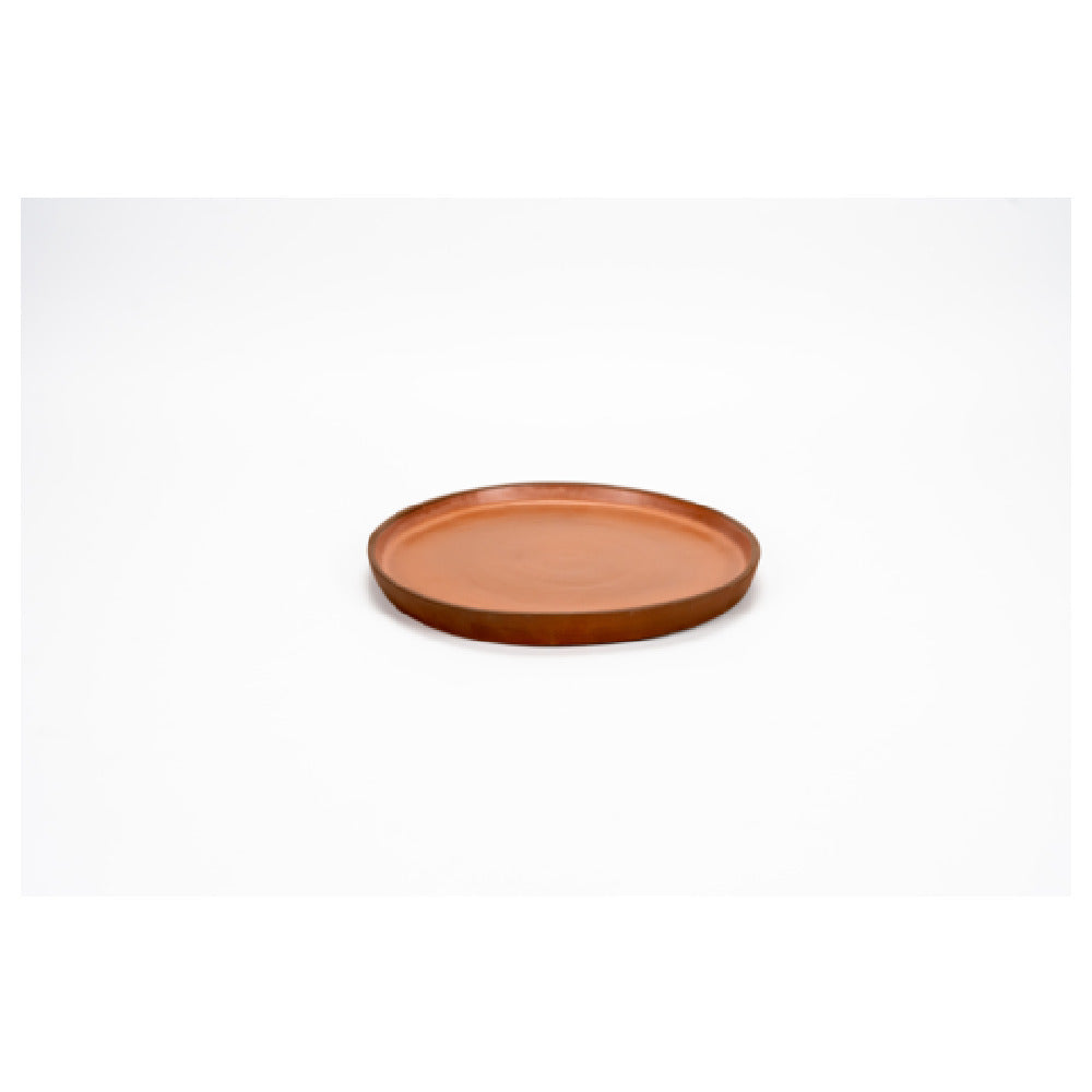 Arc Cardinal FP401 Maria Portugal Terracota Terra Sienna Plate (D:7.5'') Stoneware