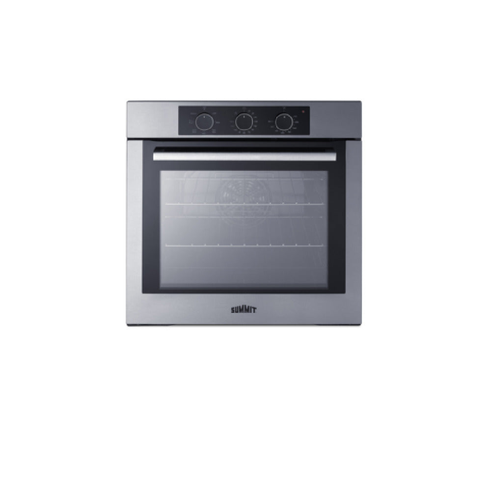 Summit SEW2401 - Electric Built-in Wall Oven, 24" Wide, 2.86 Cu.ft Capacity