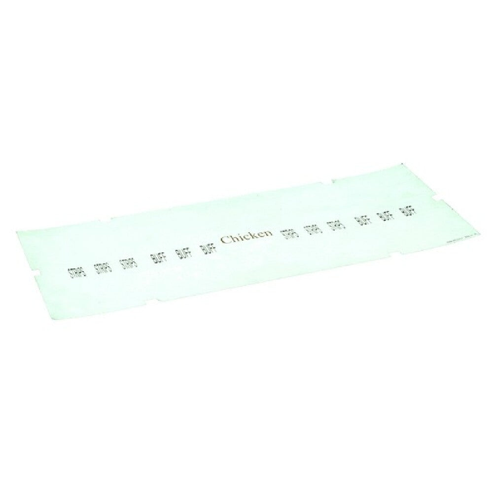 Pitco A6085501 Overlay Hooters Chicken