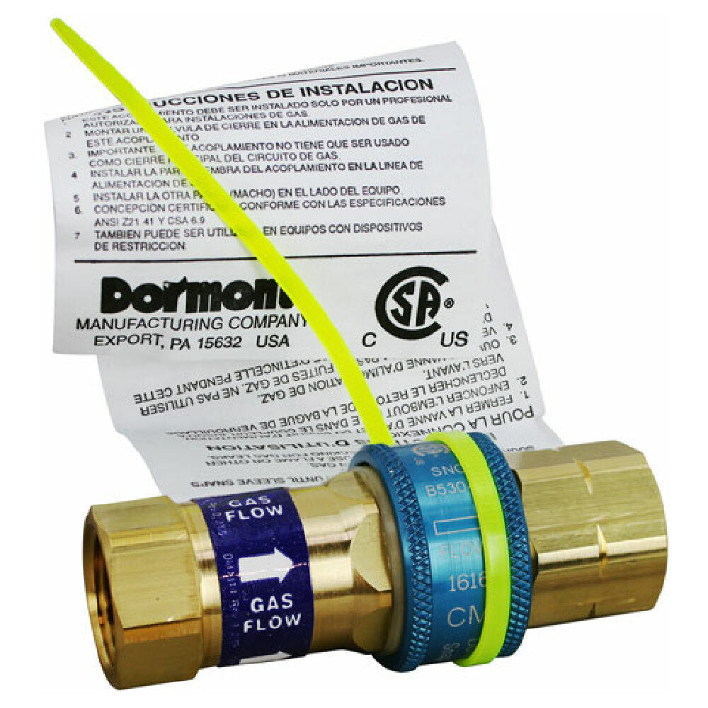 Dormont A-50 Quick Disconnect 1/2"