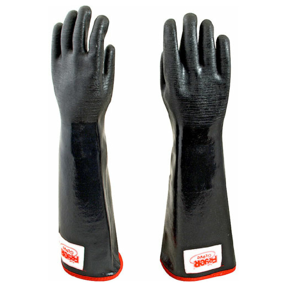 Private Label 8011150 Mitts Oven Black W/red Strip (bacon)