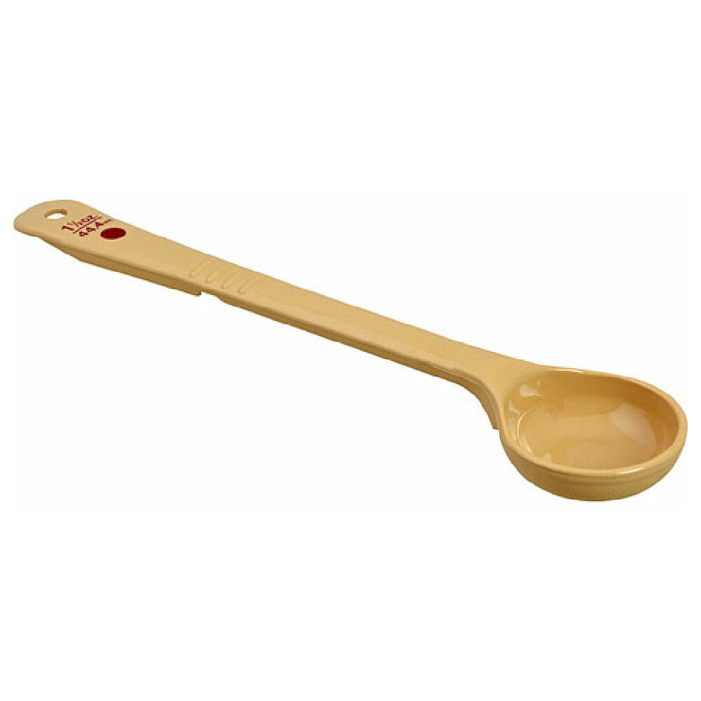 Carlisle Foodservice 435806 Spoodle 1.5oz Beige Plastic Cheese Sauce