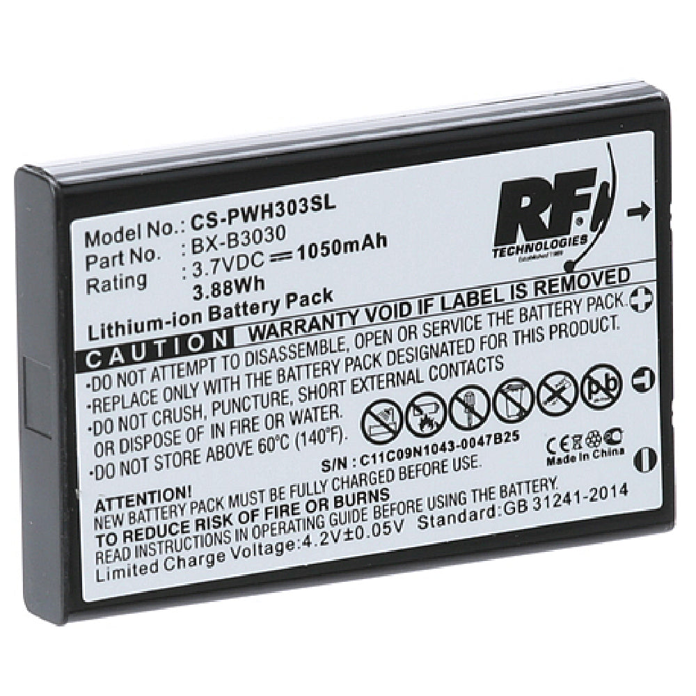 Panasonic BXB3030 Battery Attune I & Ii