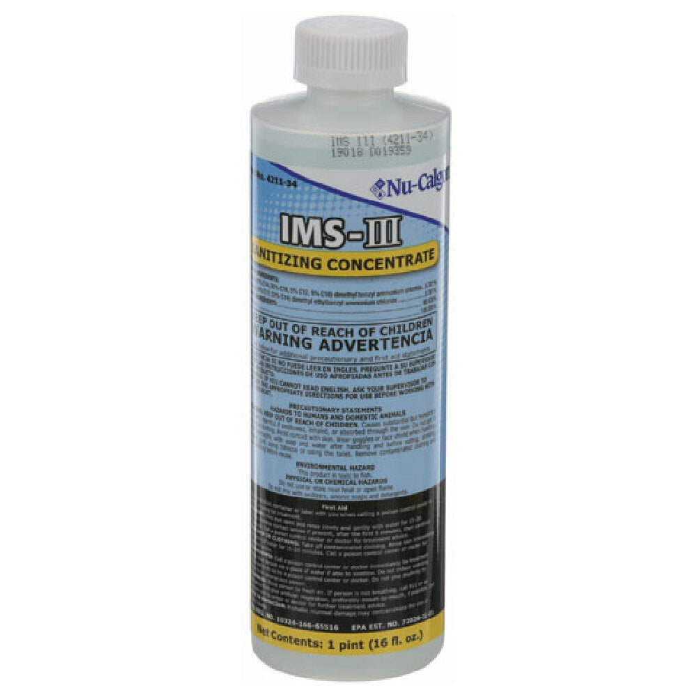 Everpure 4211-34 Ice Mach Sanitizer 16oz Nu Calgon Ims Iii