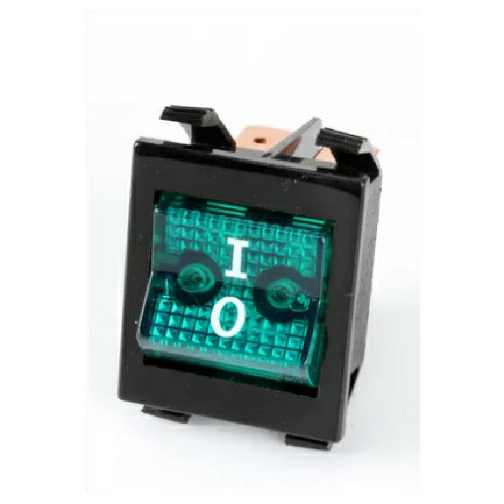 Hatco 2-19-076-00 Switch Rocker 250v Green Dpst