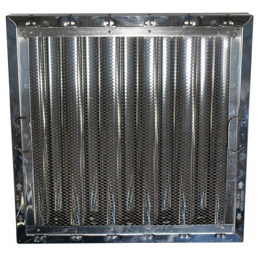 AllPoints 8014162 20 X 20 S/s Hood Filter W/ Spark Arrestor