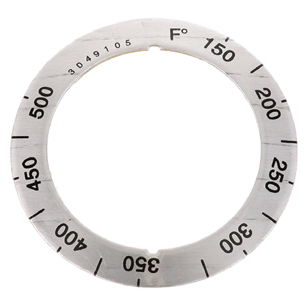Garland 3049105 Dial Insert Fd Oven Fahrenheit