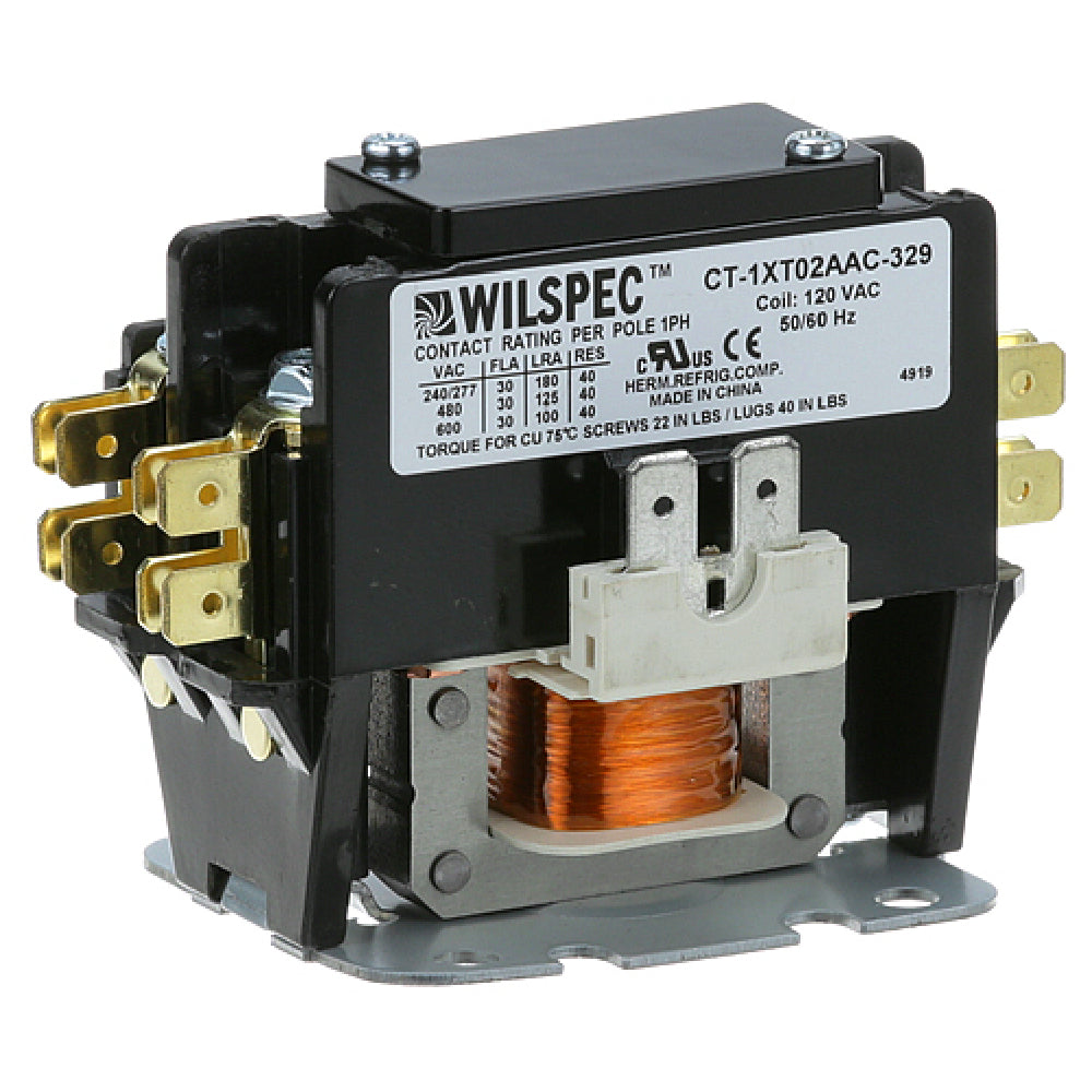 Ice-O-Matic ICE9101002-07 Contactor 120v 30a 2 Pole