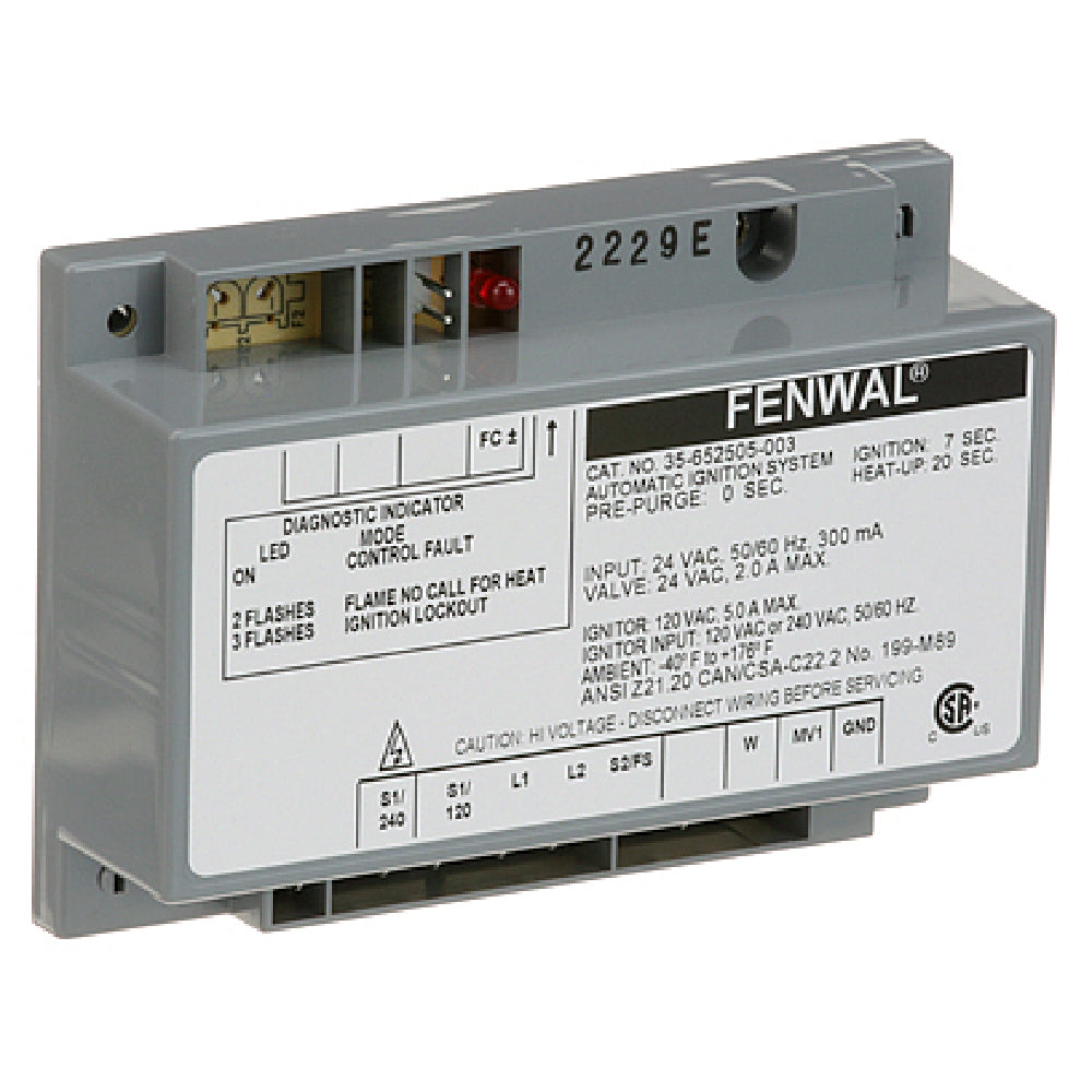 Bakers Pride M1540A Ignition Module 120/240v