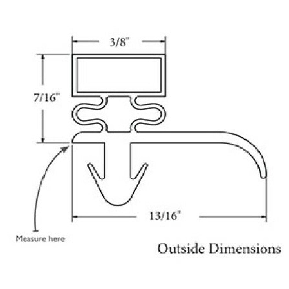 Silver King 38542 Gasket Drw 9 7/8x15 5/8 D2d