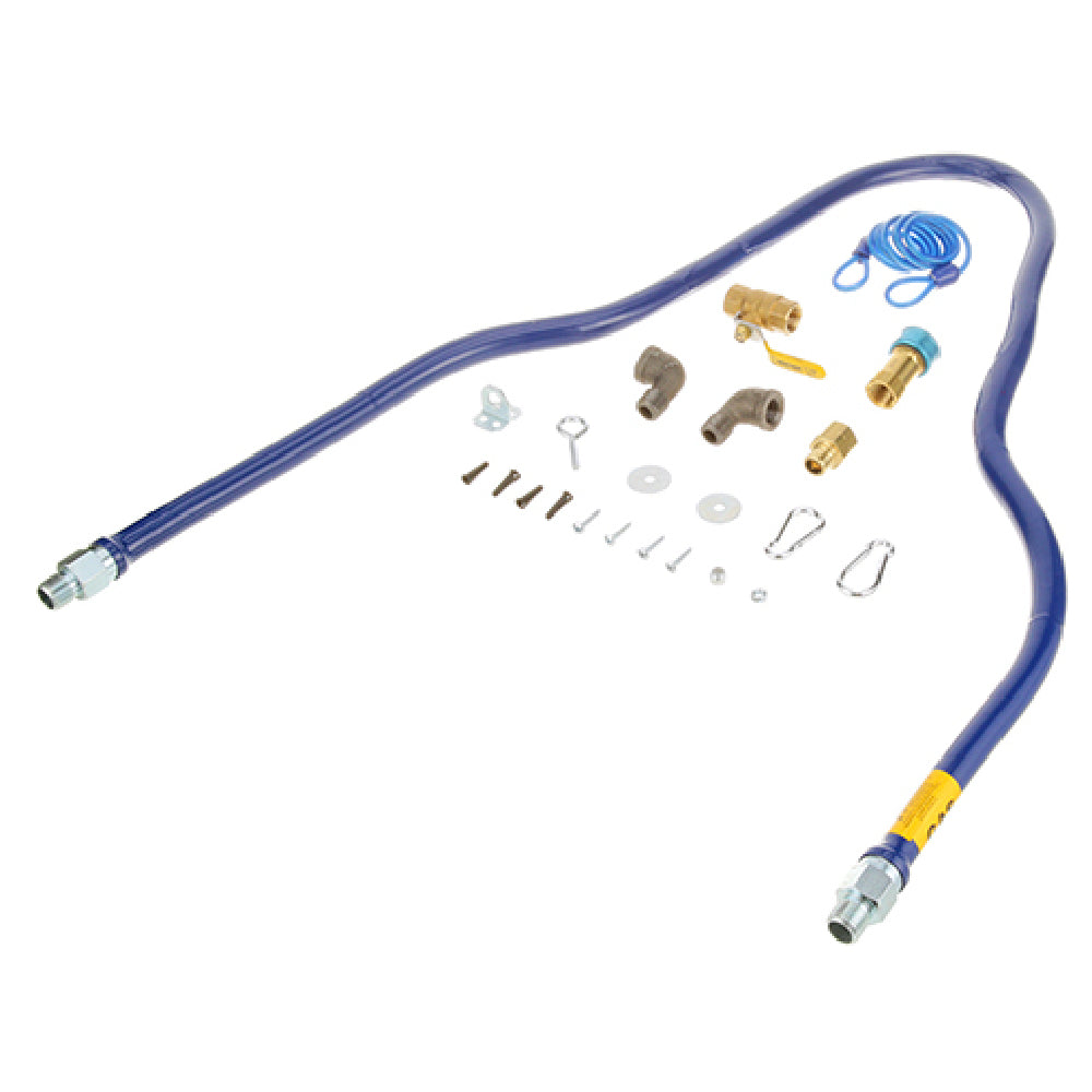 Dormont 1650KIT72 Gas Hose Kit 1/2" Dia" Snapfast Disconnect