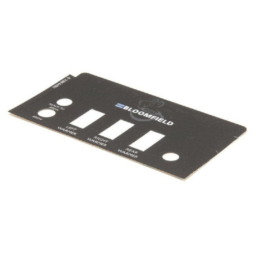 Star Mfg 2M-70279 Label Ctrl Pnl Decal 8572/73/74