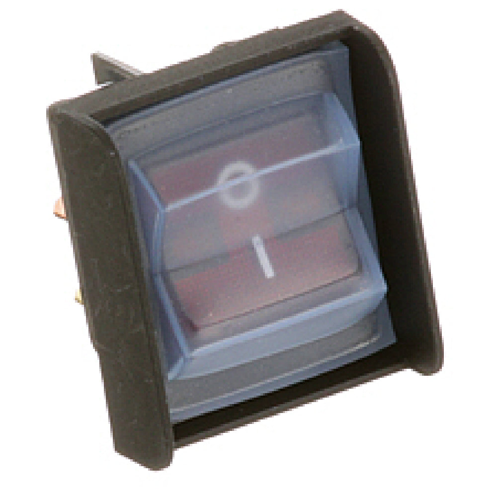 Duke 222010 Switch Rocker On/off Dp St W/ Cover Red