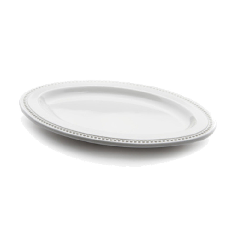 Elite Global Solutions M128OV-NW Platter 12"L X 8-1/2"W X 1"H Oval