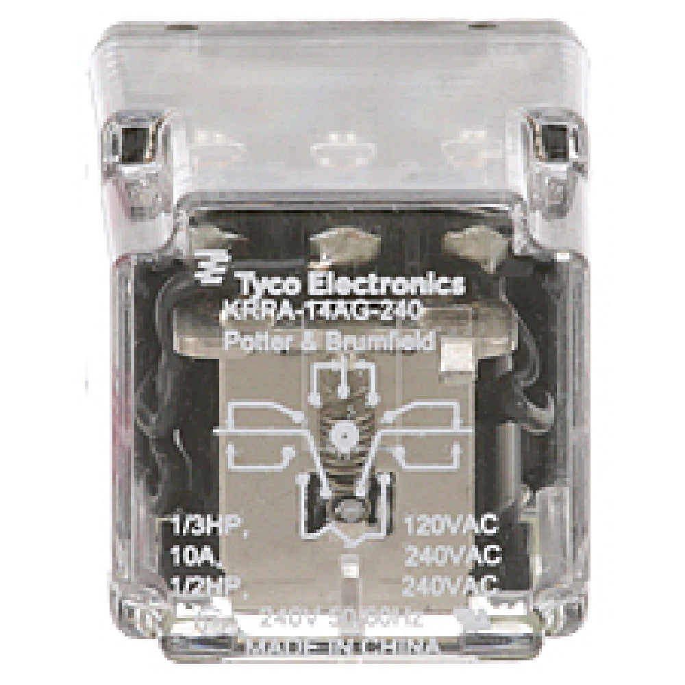 BKI (Barbeque King) R0131 Relay. Plug In 3pdt 200/230ac Coil