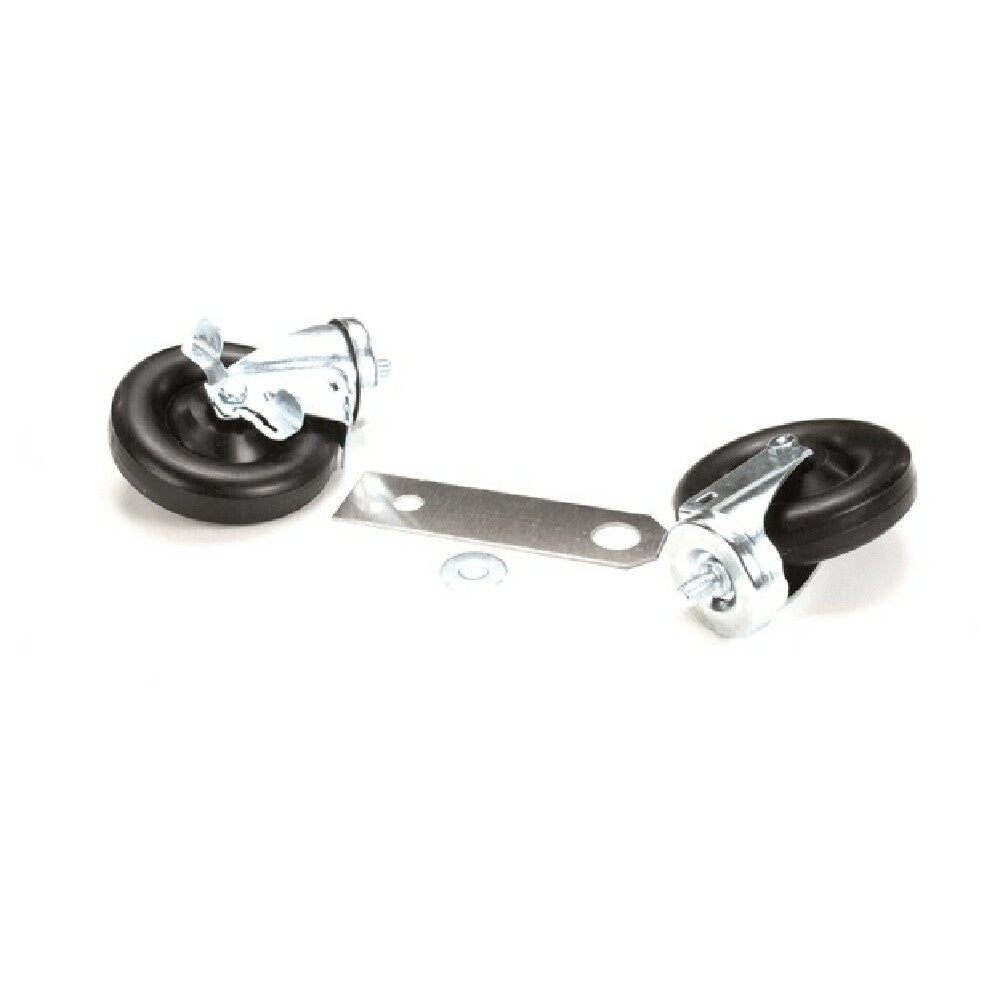 Montague 10476-0 Casters 1 W/ 1 W/o Brk