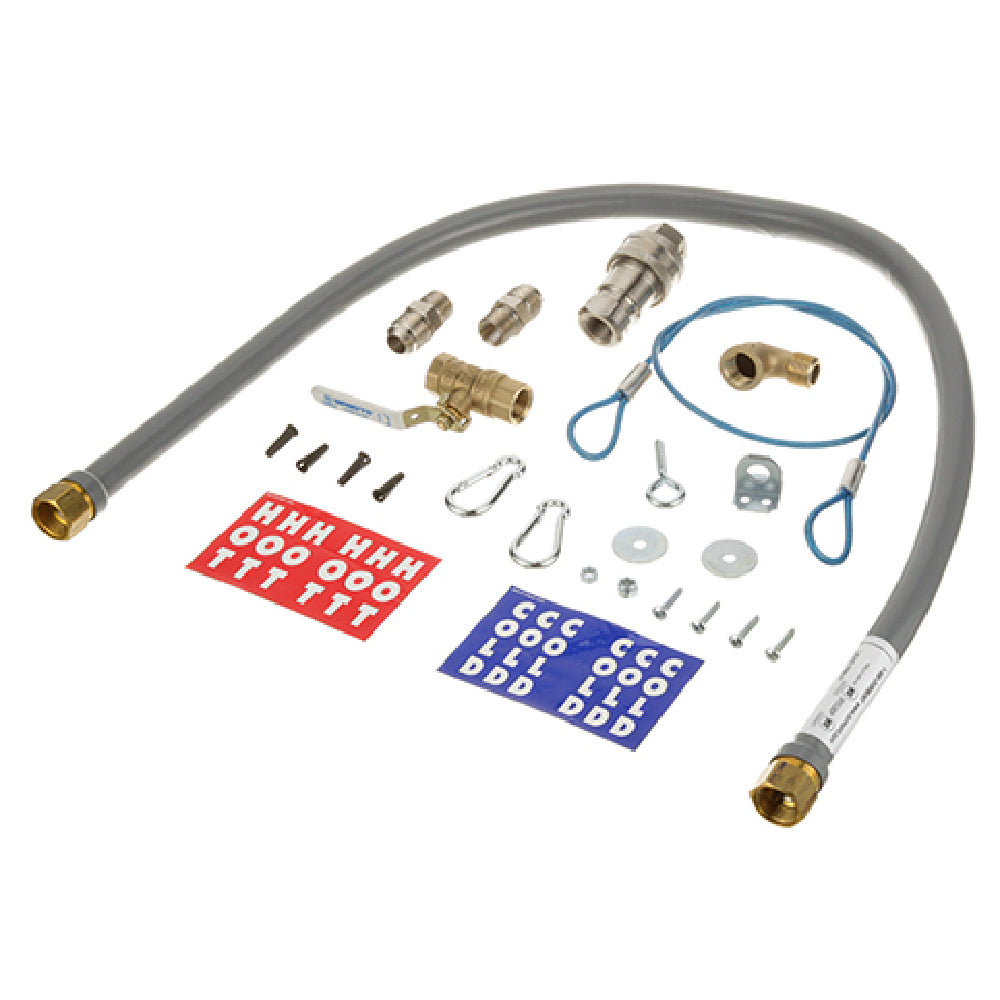 Pitco PP10874 Connector Kit Water 1/2 X 48