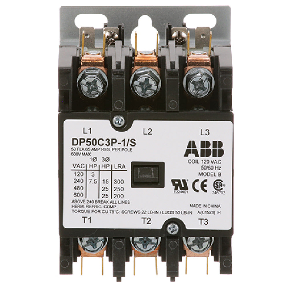 Jackson 05945-002-24-70 Contactor 3 Pole