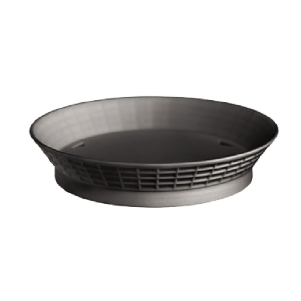 TableCraft Products 157512BK - Platter Basket, 12" Dia. X 2-1/4"H, Round
