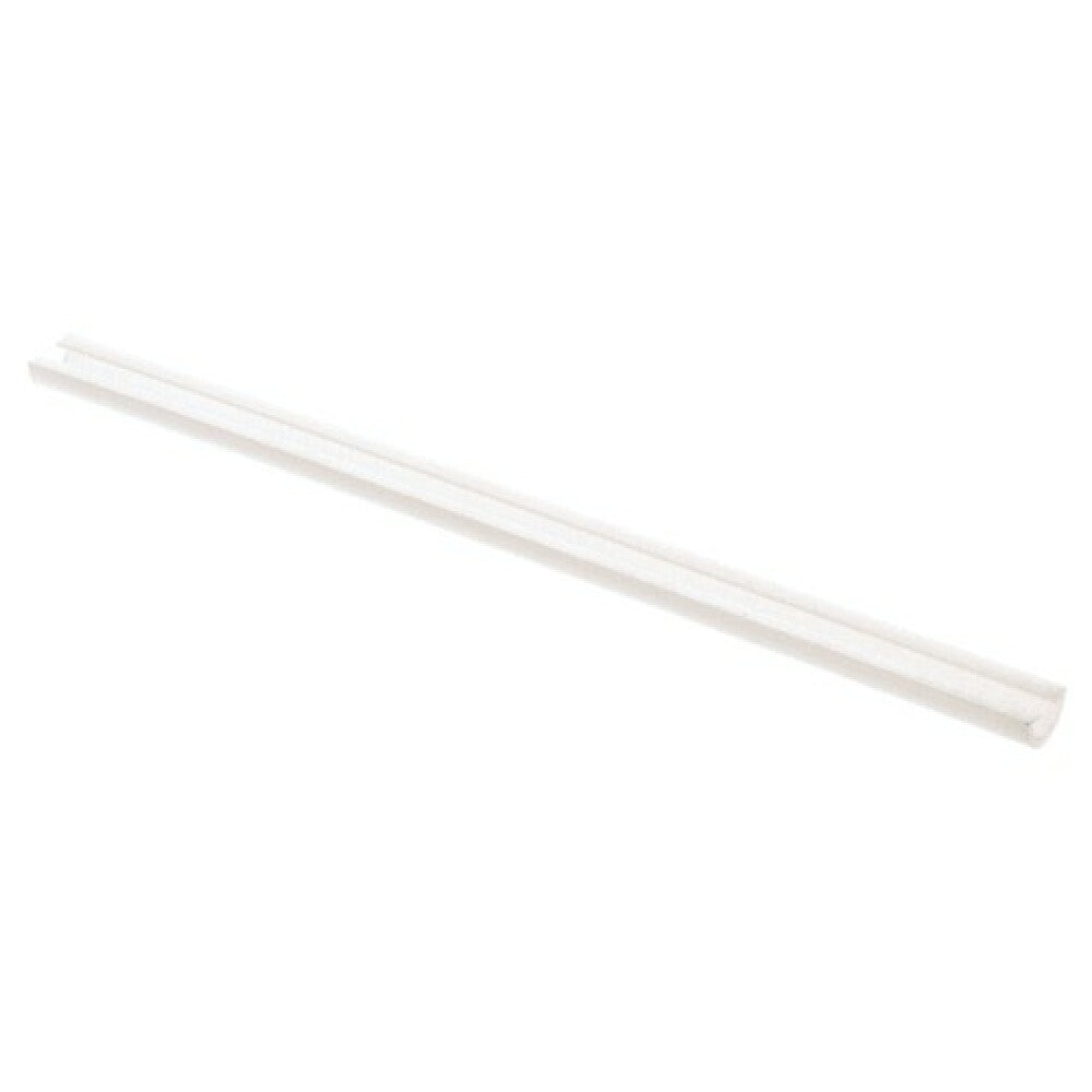 Av Tec PLEXT0301 Extrusion 11/16 X 3/8 Half Round White