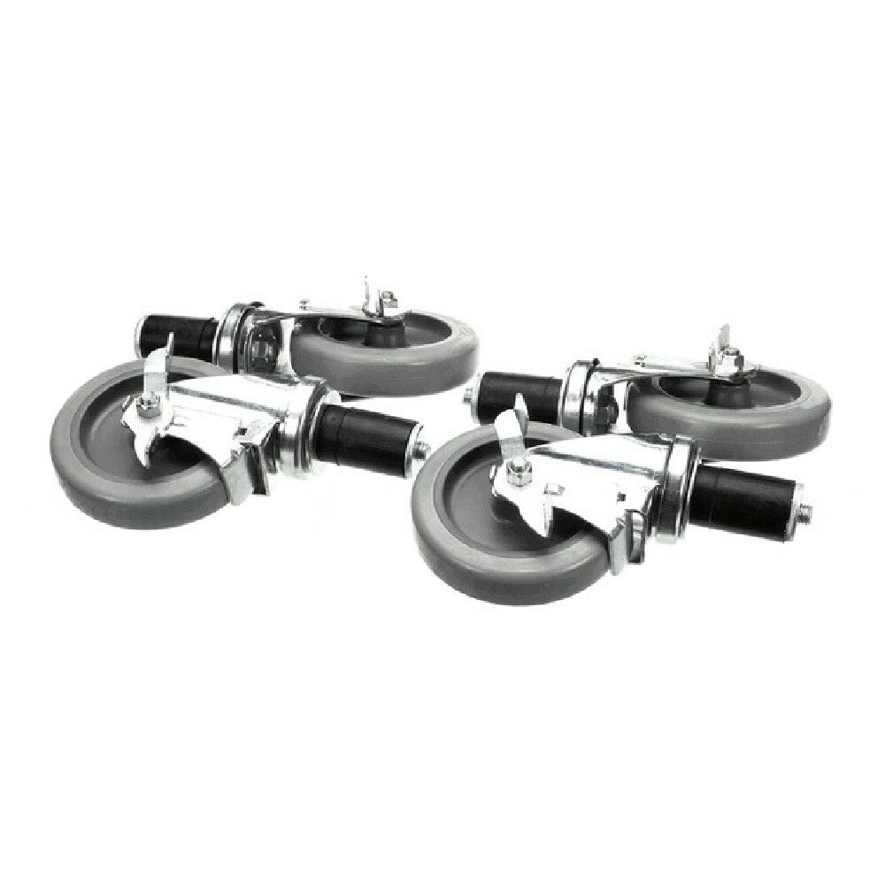 AyrKing B241 Caster Set (4) Locking 5 Dia