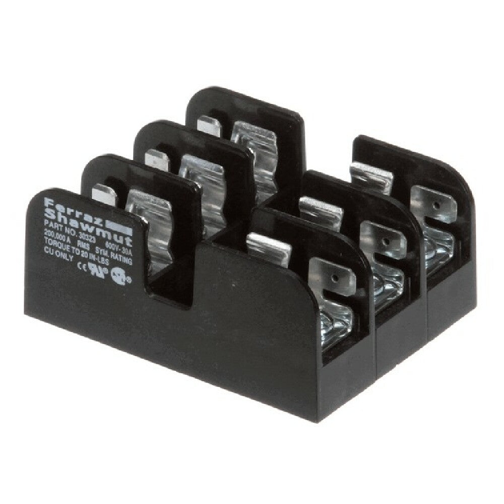 Bakers Pride 2E-P1166A Fuse Block 3 Pole 30a 600v