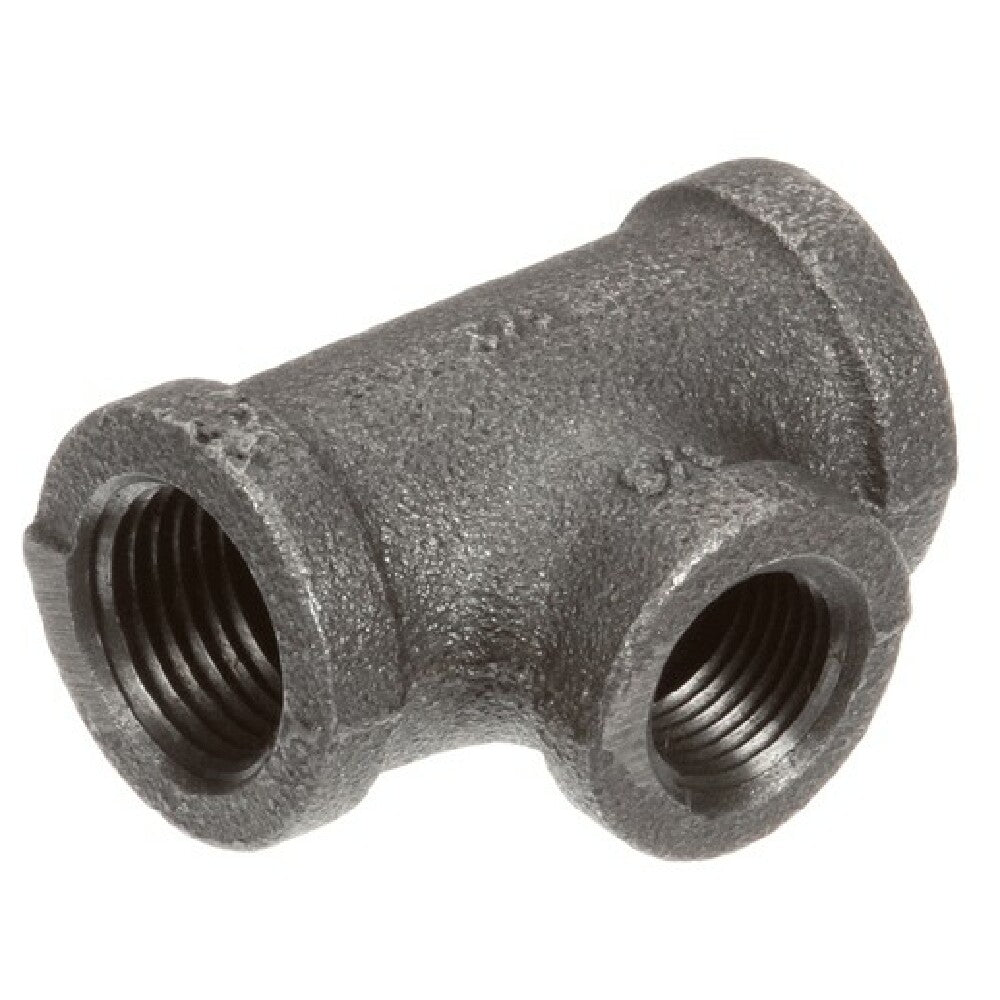 BKI (Barbeque King) FT0538 Tee 1/2 X 1/2 X 3/8 Black