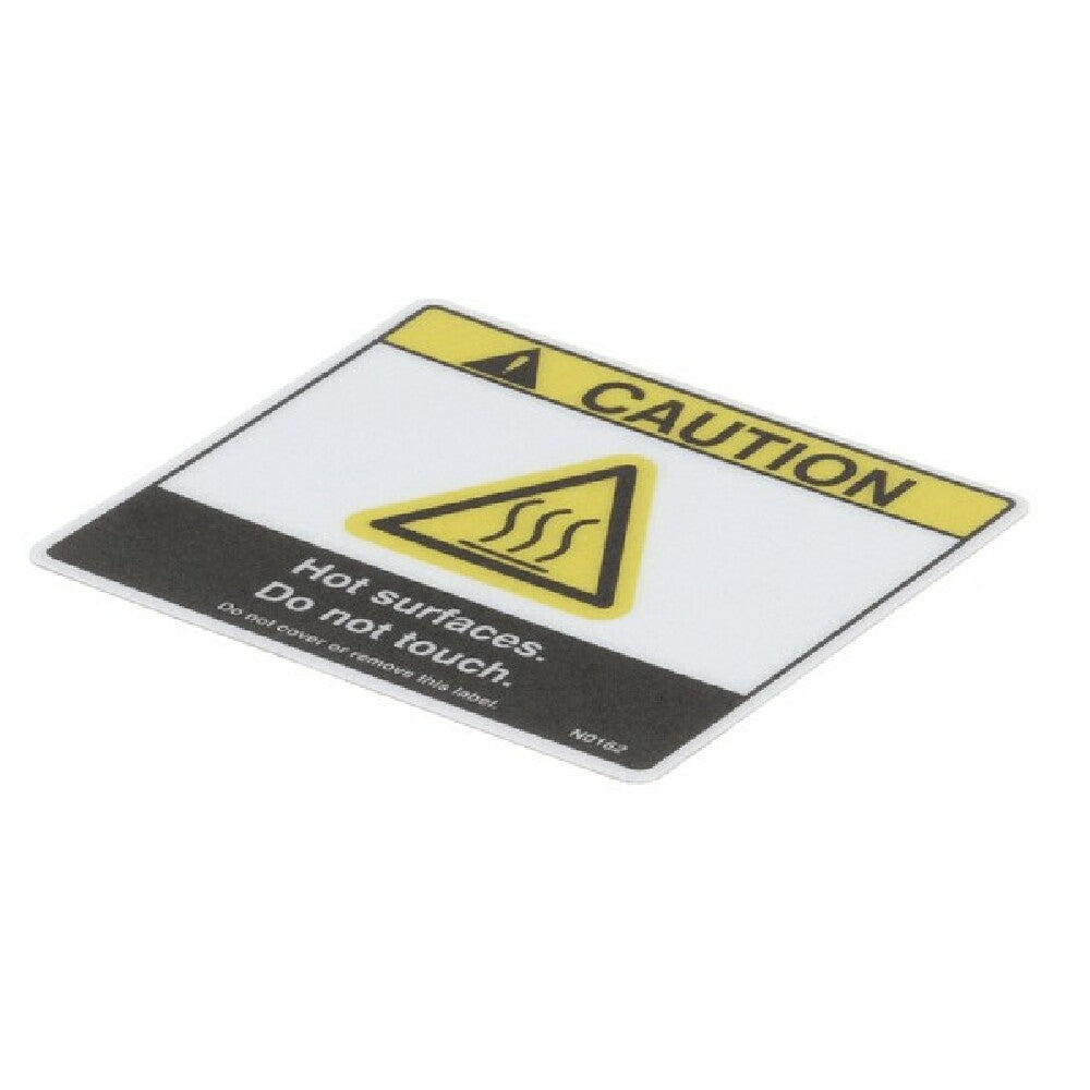 BKI (Barbeque King) N0162 Decal Caution Hot Surfaces