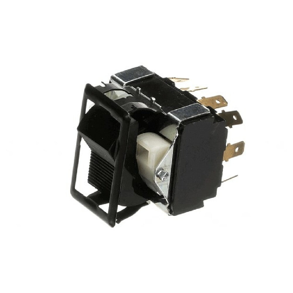 Bunn 03356.0003 Switch 4pdt 250v Blk W/blk Bzl