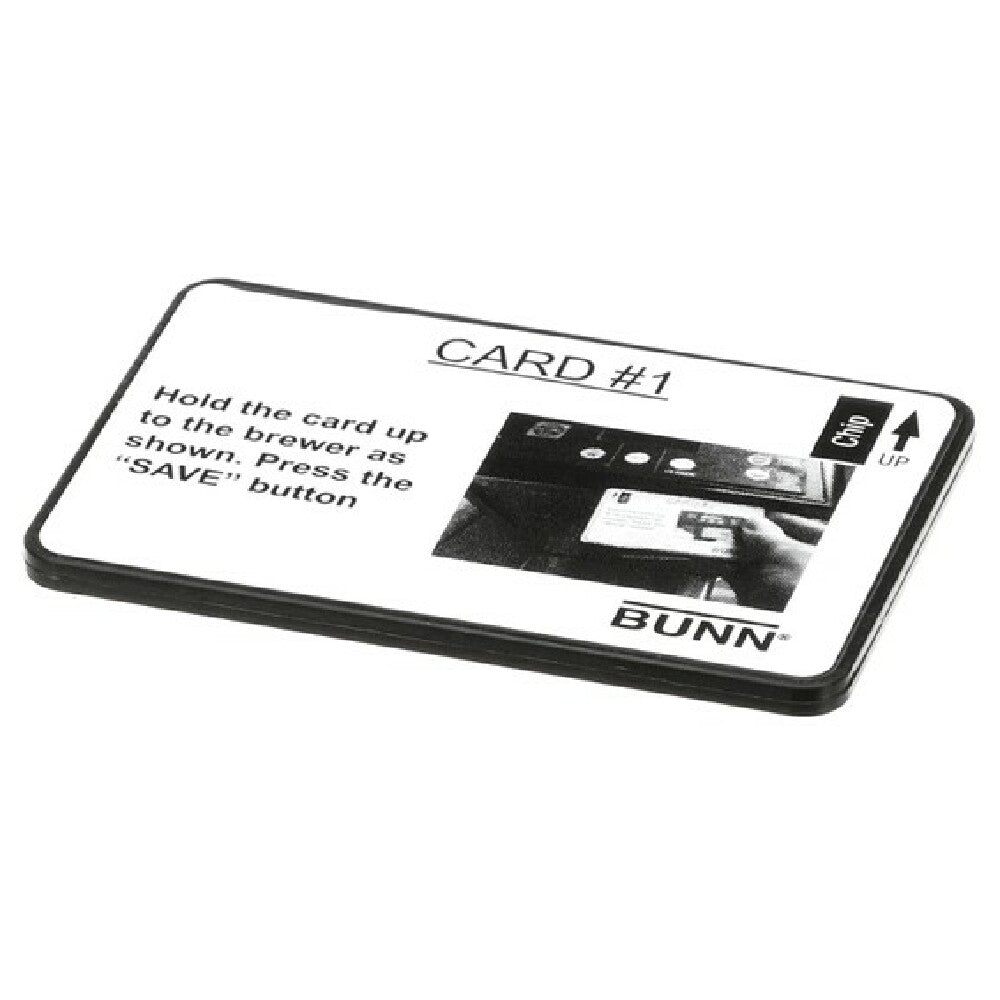 Bunn 34447.001 Card Assembly Tea Recipe(bk)
