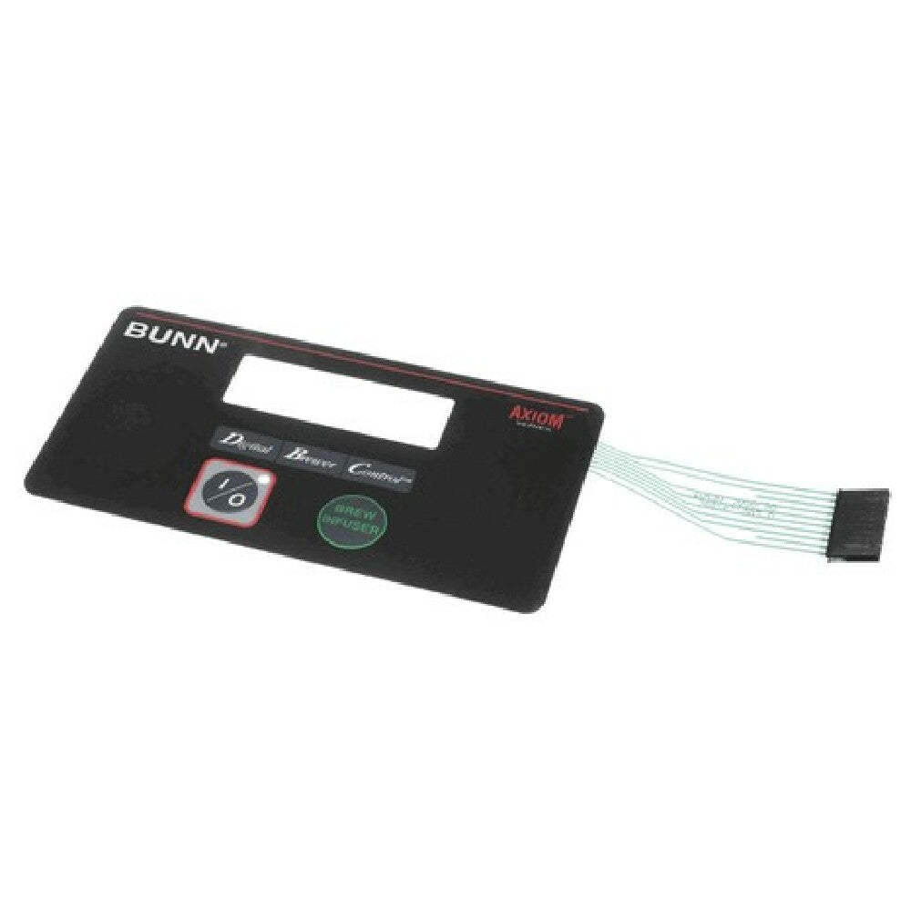 Bunn 38876.7002 Switch Membrane No Warmers Eng/fre&