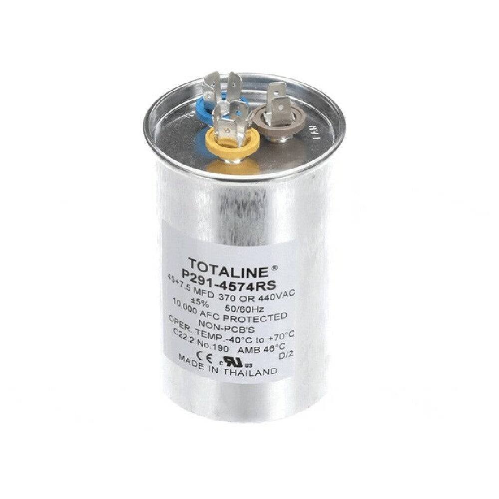 Carrier P291-4574RS 45/7.5mfd 440v Rnd Run Capac