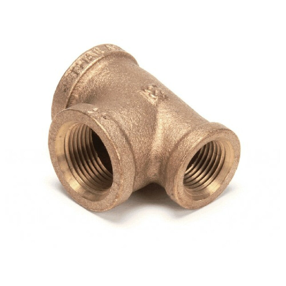 Champion 102525 Tee Red 3/4x1/2x3/4 Brass