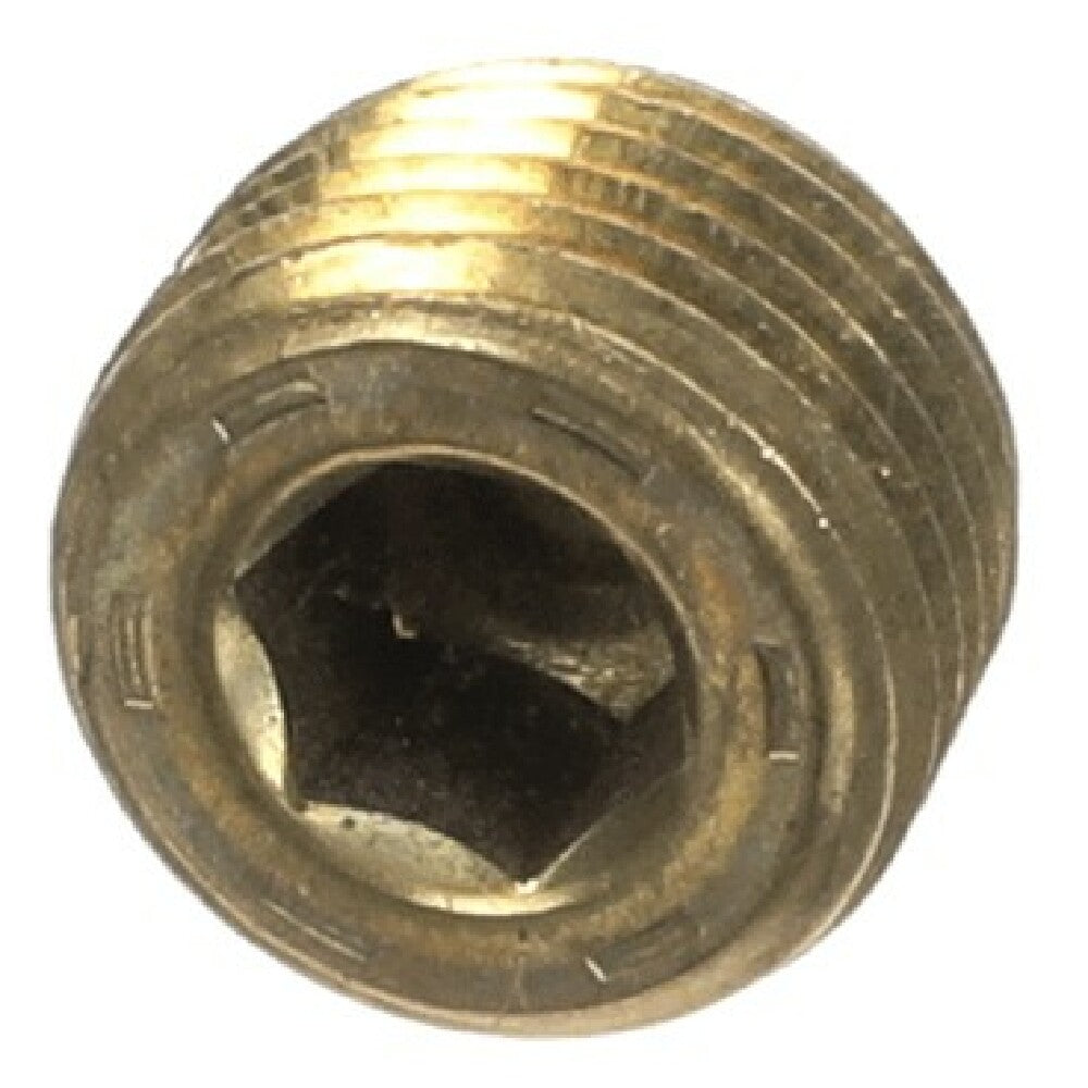 Champion 113705 Plug 1/2npt Brass Allen Head Countersunk