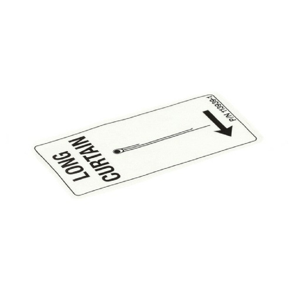 Champion 113939-1 Label Curtain Rl Long (500 Per Roll)