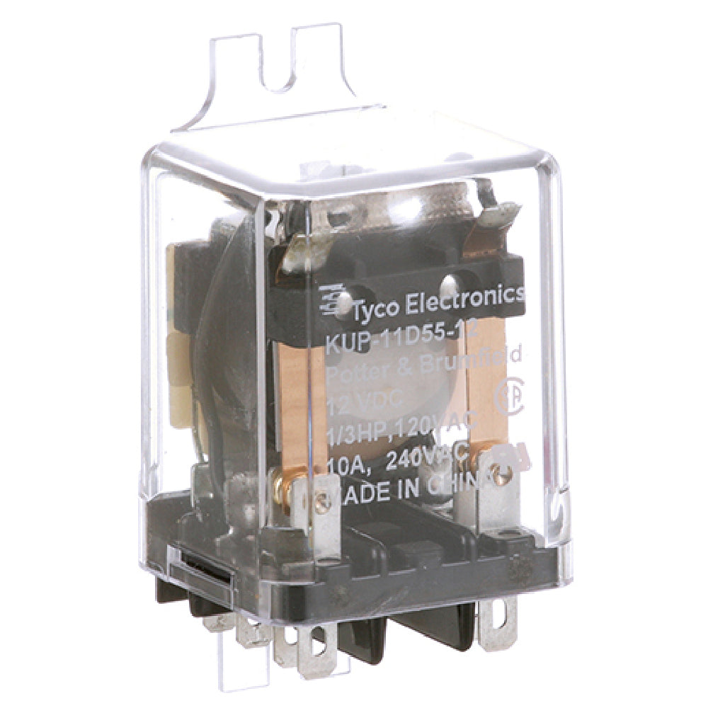 Cleveland KE50753-8 Relay Dpdt/10a/12vdc P B #kup