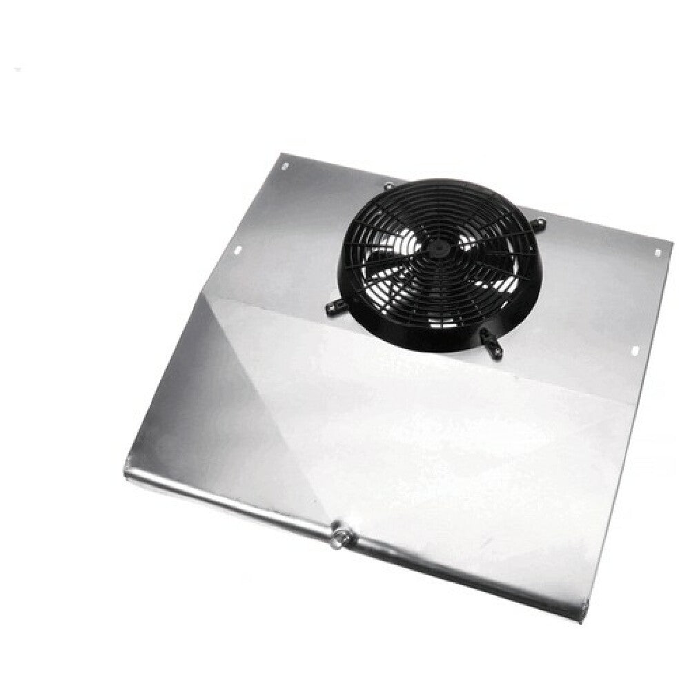 Continental Refrigerator 50-040-LT Fan Panel Assy Black Fan Guard With 4 14