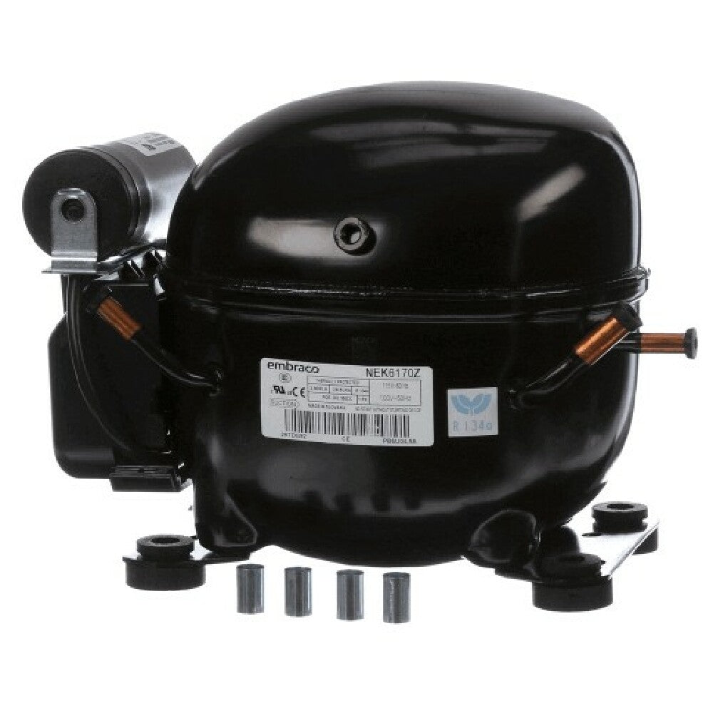 Continental Refrigerator NEK6170Z1 Compressor 4 369comp 1/4hp Hi R 134a 115