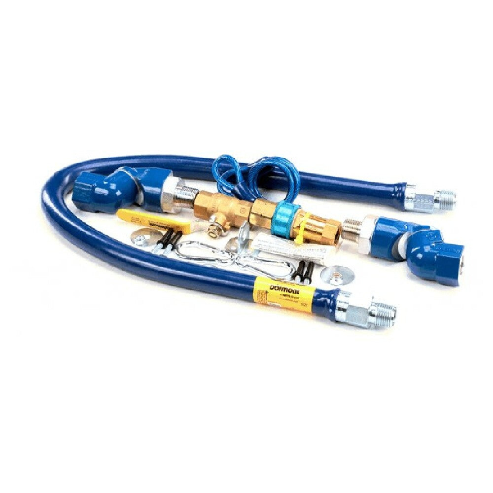 Dormont 1650KIT2S36 1/2 Dia. 36 Blue Hose Snapfast 2 Swiv