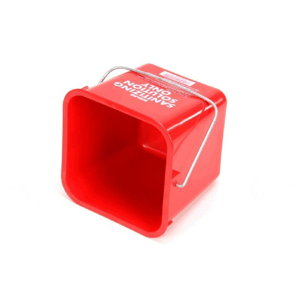 Duke 175842 Pail Sani Red 3 Quart