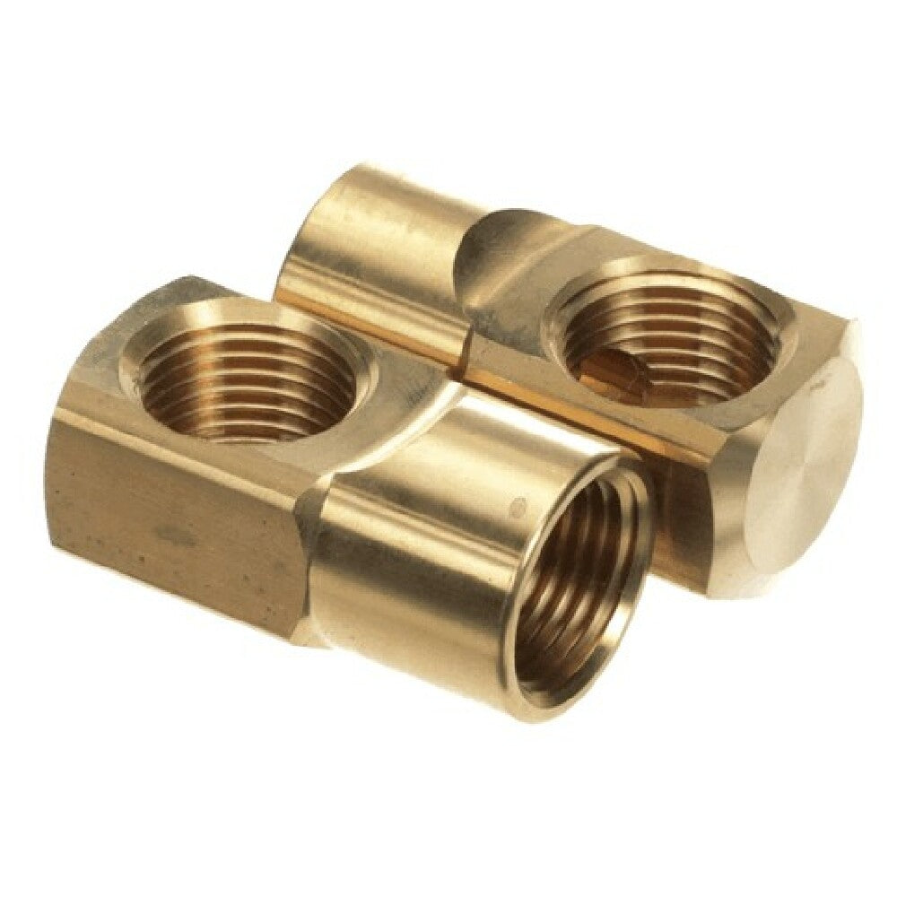 Fisher Manufacturing 64211 Close Elbow 1/2f Brs 2ea