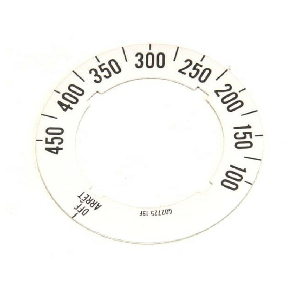 Garland G02725-19 Dial Insert (off/450f/100f)