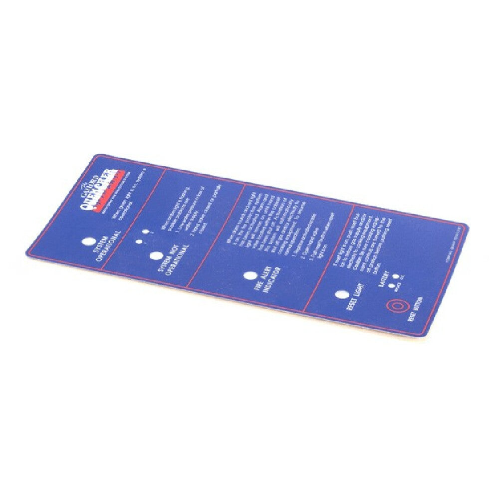 Gaylord Industries 13181 Model Qua Series Mylar Facepla
