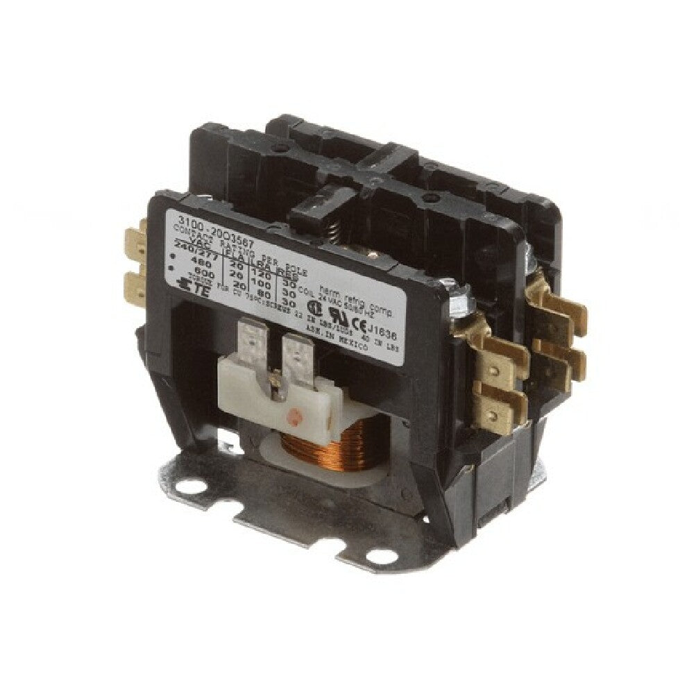 Grindmaster W0570655 Contactor 240 600v 24vac Coil