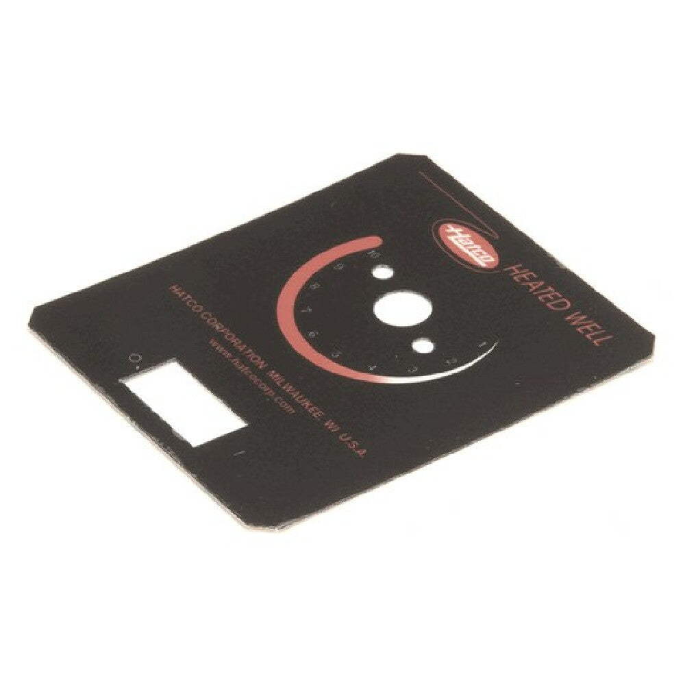 Hatco 07.03.494.00 Control Label Hwb