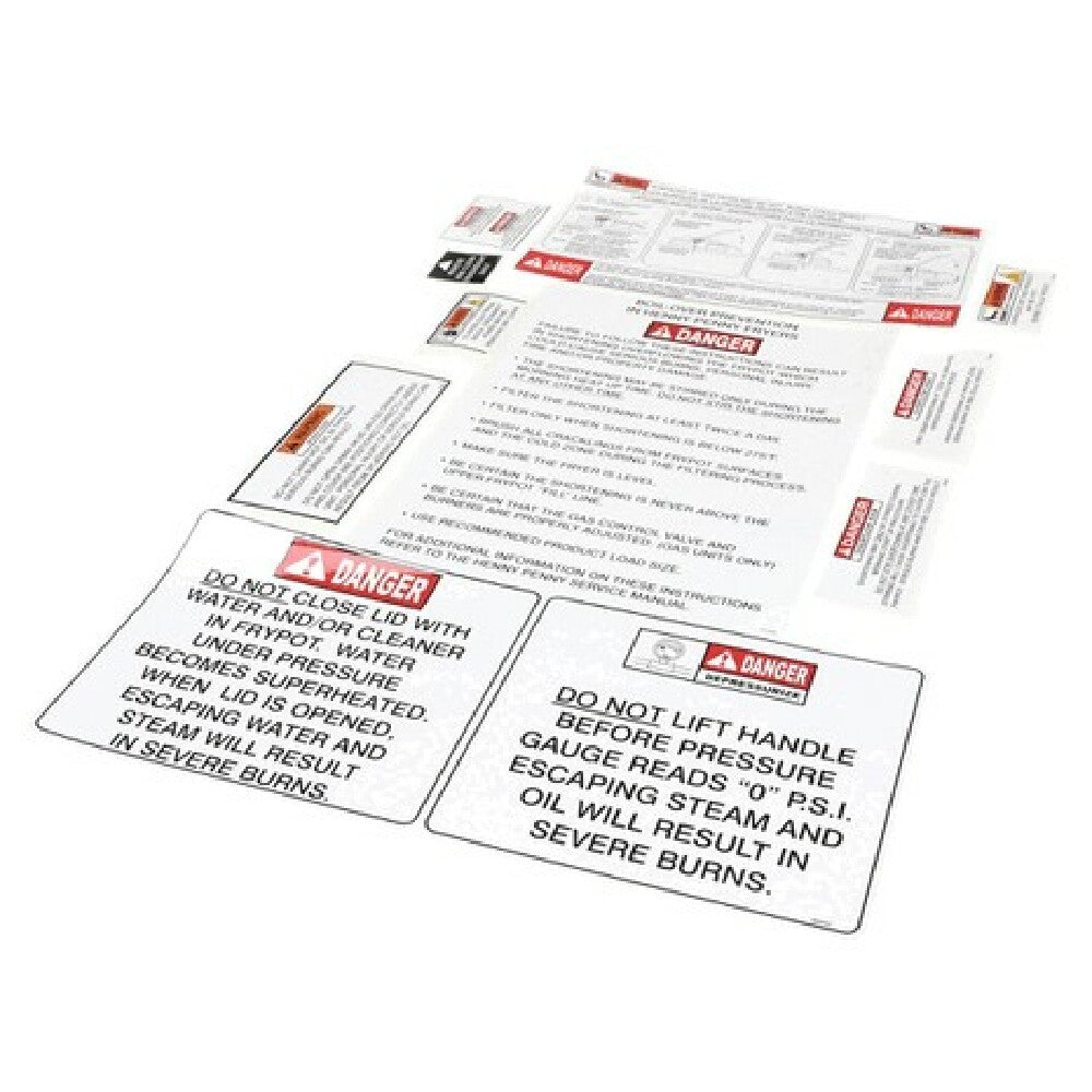 Henny Penny 97347 Pfe 590 Label Kit
